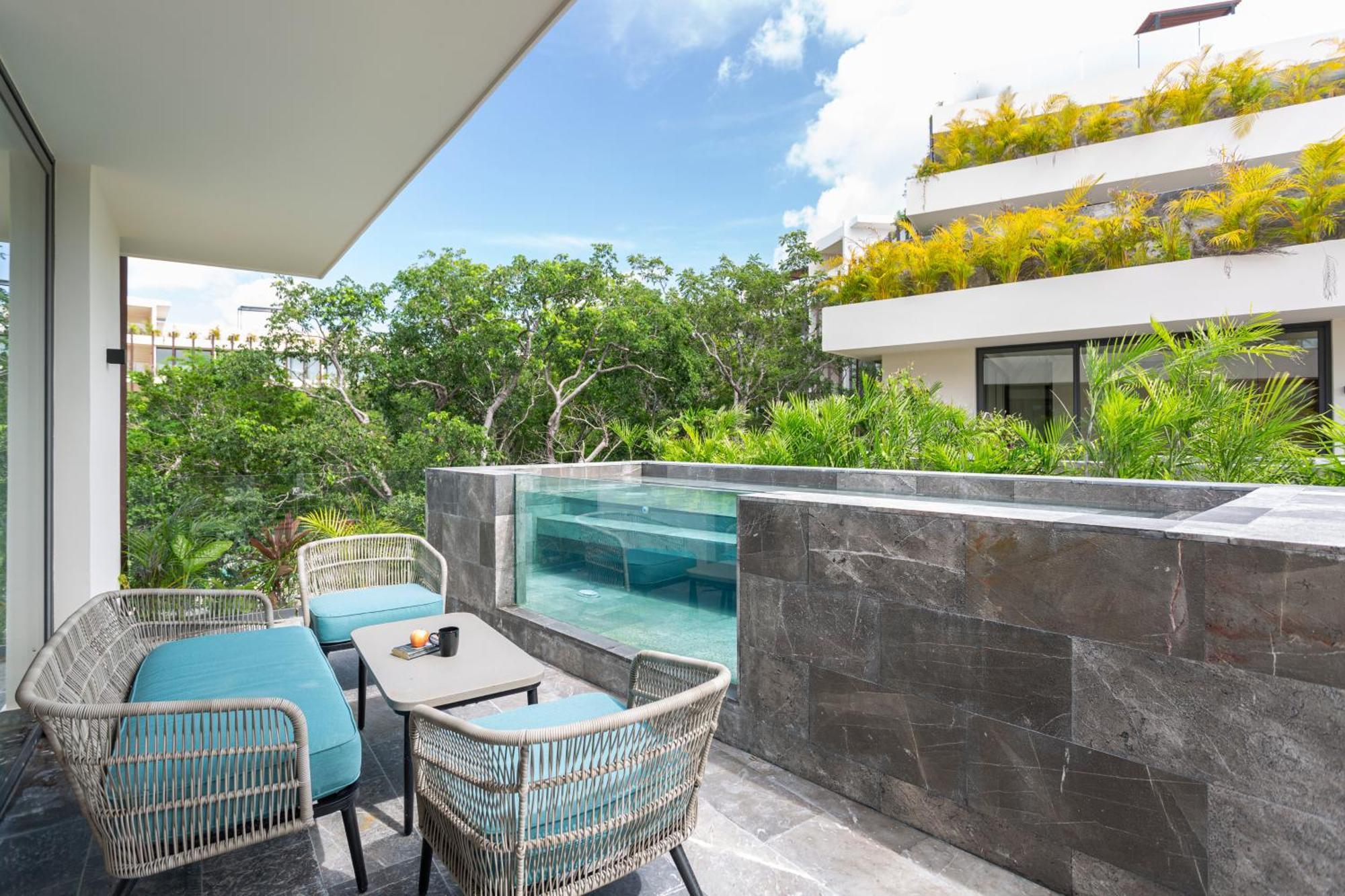 Mistiq Temple II Luxury Apartment Tulum Oda fotoğraf