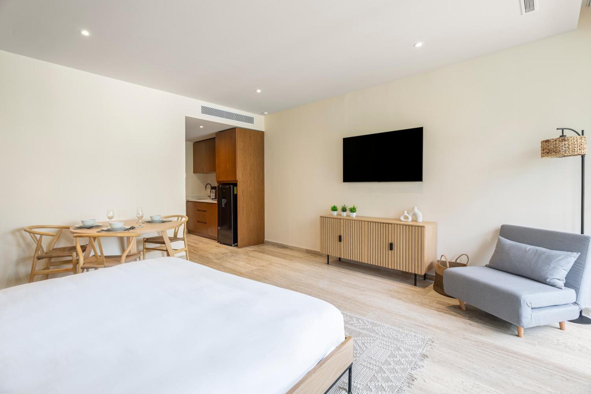 Mistiq Temple II Luxury Apartment Tulum Oda fotoğraf